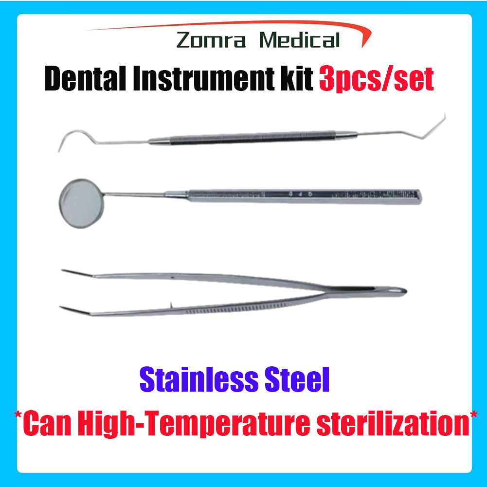 Dental Mirror Probe - Kit de instrumentos de Autoclave Dental