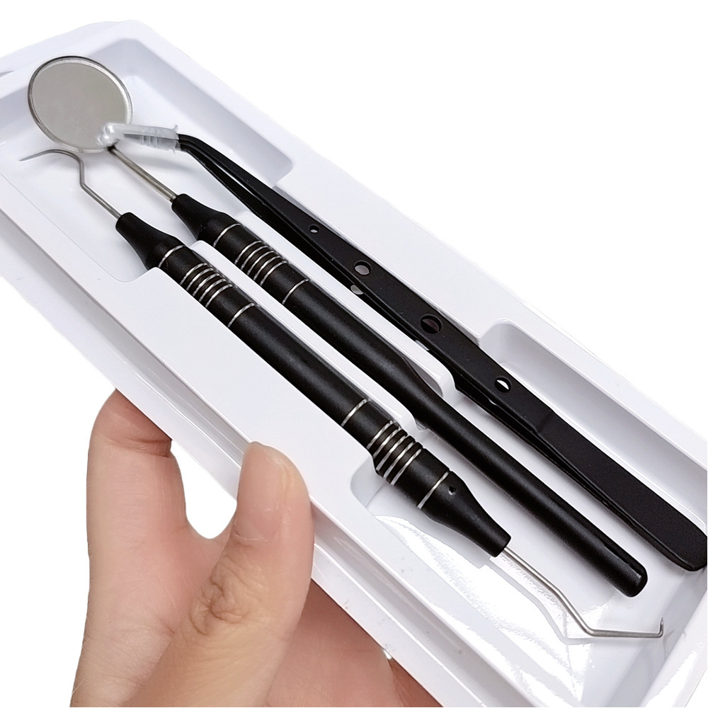 Dental Mirror Probe - Juego de 3 Herramientas Dentales de