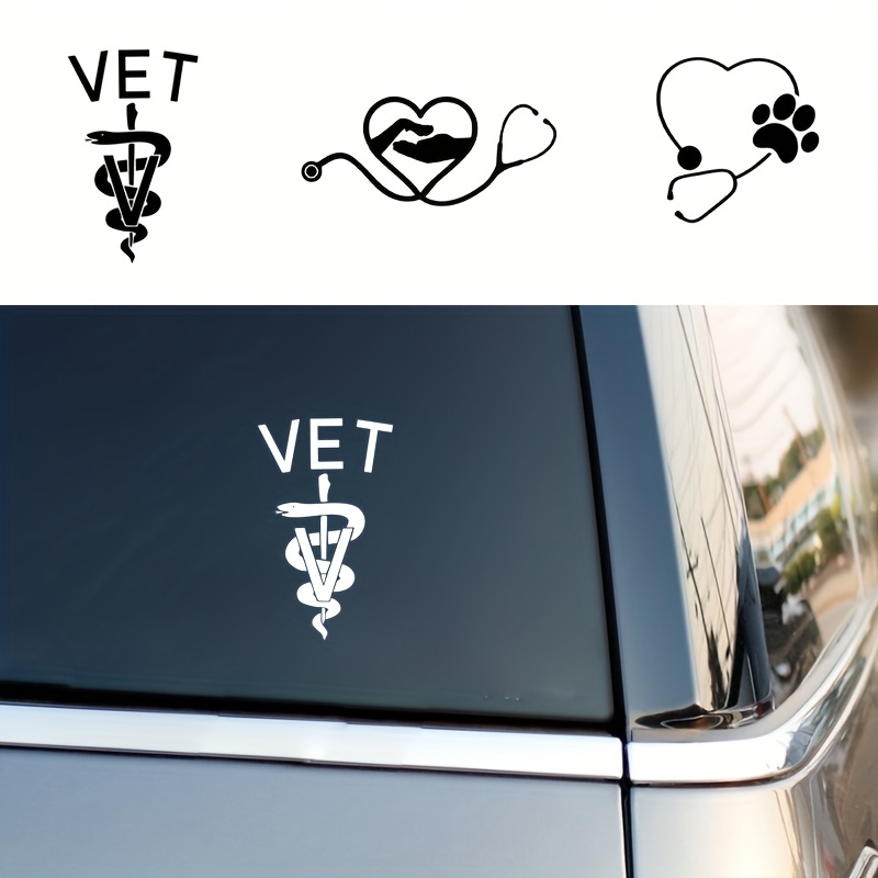 Medical Lab Logo - Pegatina de vinilo para pared de