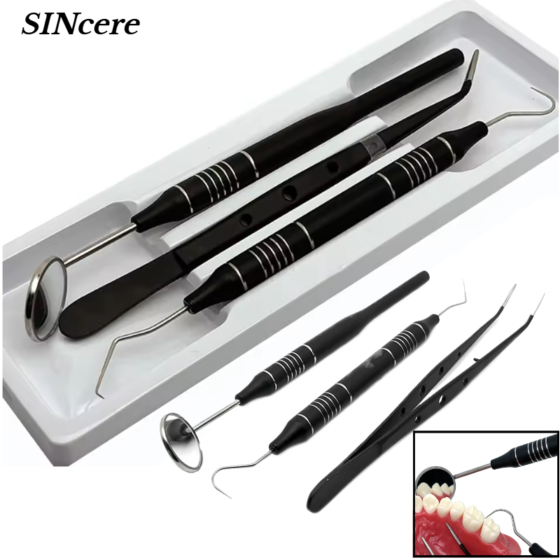 Dental Mirror Probe - Kit de espejo dental de 3