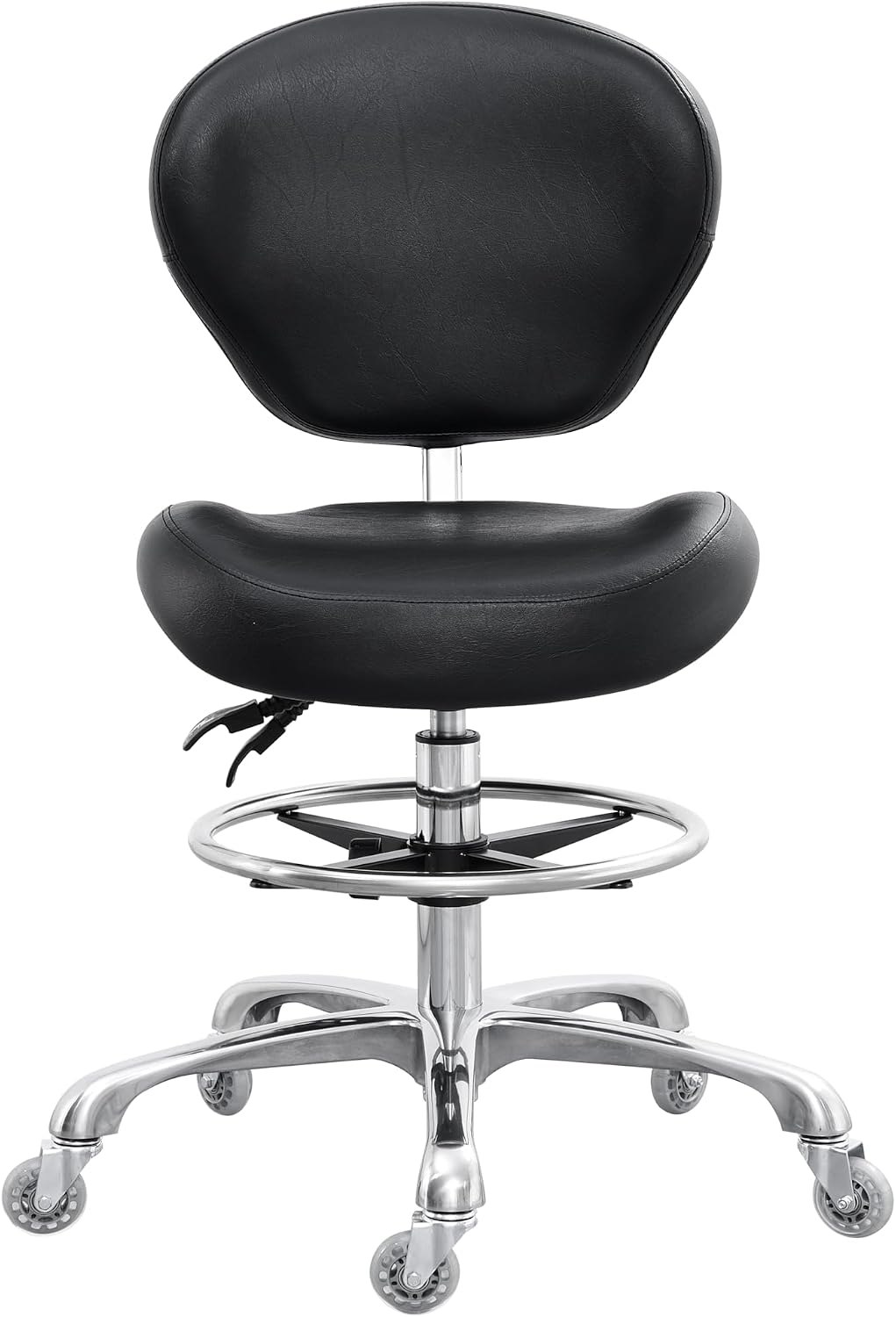 Medical Lab Chair - Silla de Dibujo con Respaldo Ajustable,