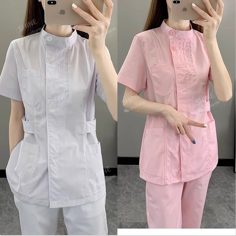 Medical Lab Logo - Uniformes de Enfermera Rosados, Blusa Médica