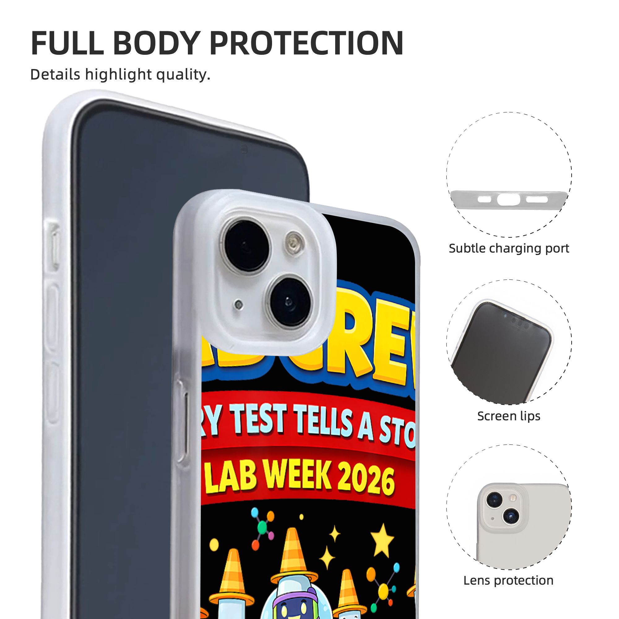 Nueva Funda Protectora Antigol - Medical Lab Scientist reseña y precio
