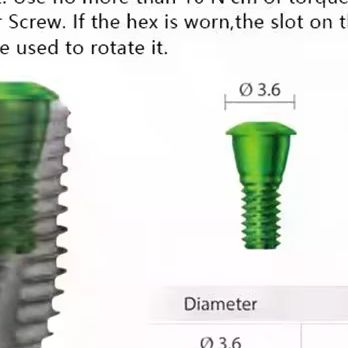 Accesorio de tornillo de sella - Medical Lab Scientist reseña y precio