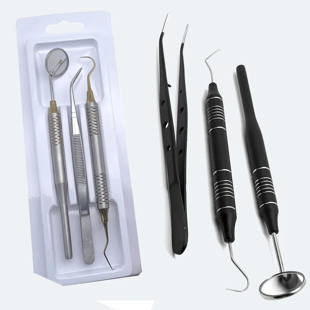 Set de Examen Dental de Acero  - Dental Mirror Probe reseña y precio