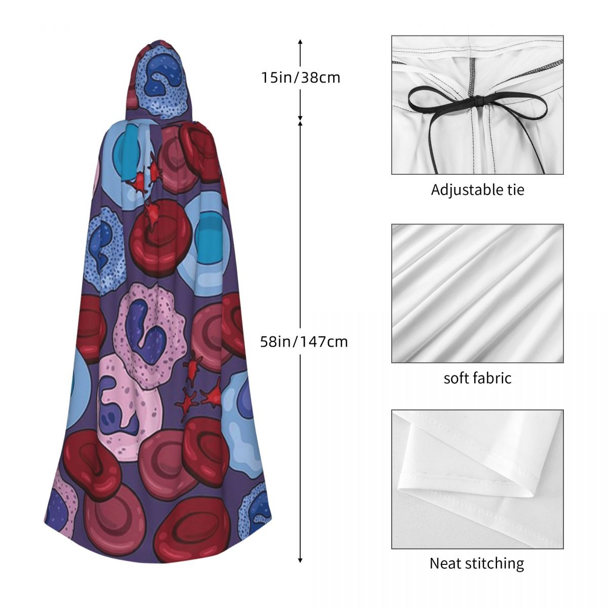 Capa Larga con Capucha para Ci - Medical Lab Scientist reseña y precio