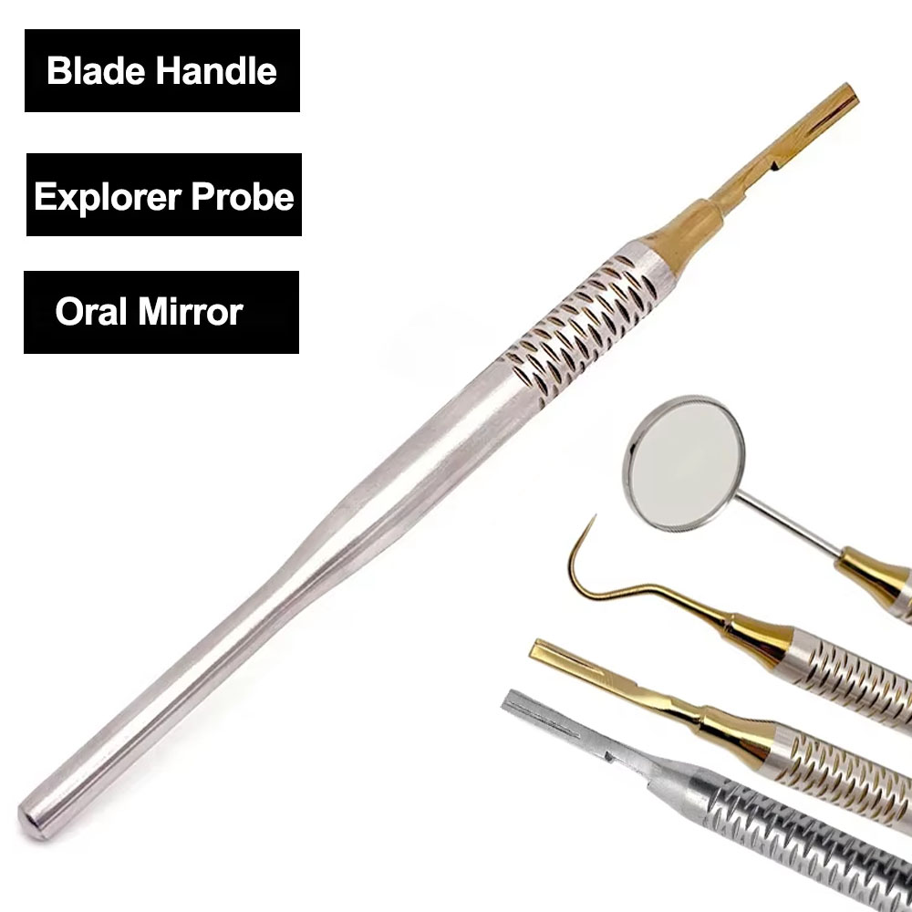 Espejo Dental de acero inoxida - Dental Mirror Probe reseña y precio