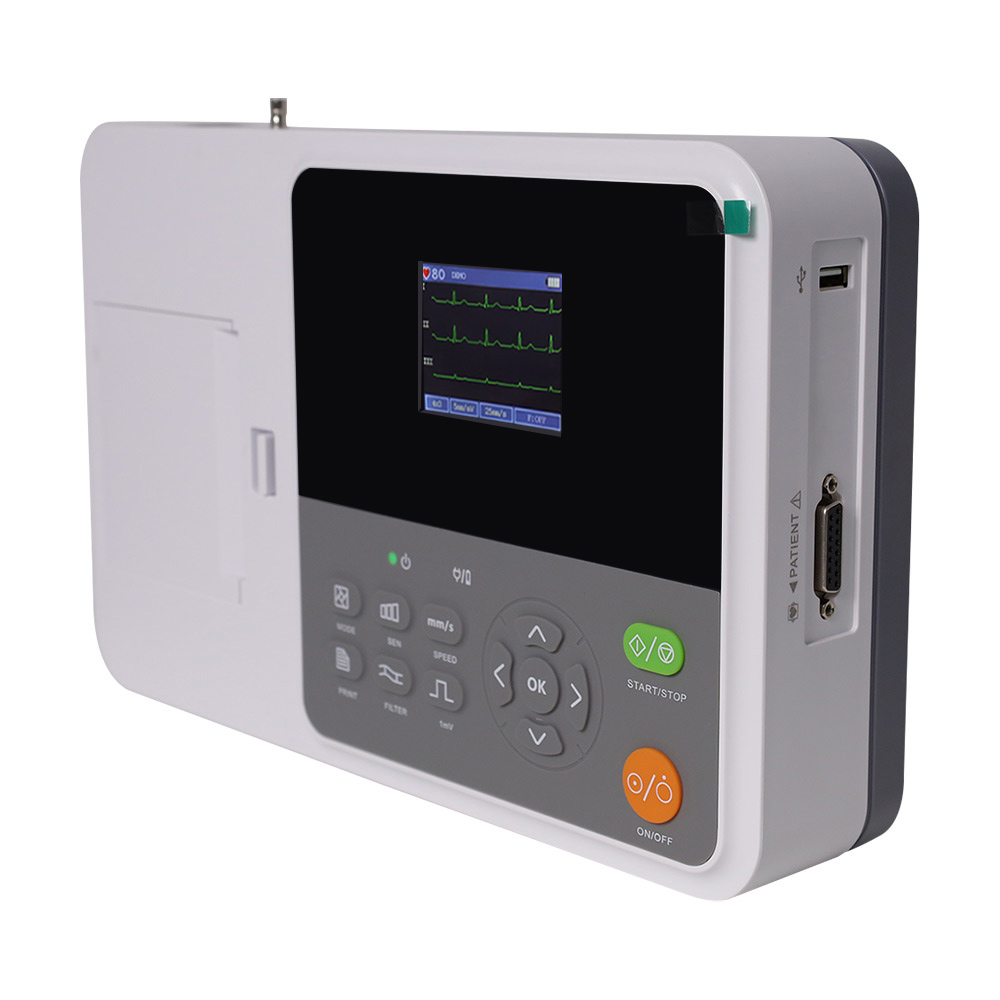 CONTEC E3 Electrocardiógrafo D - Ekg Ecg Machine Portable reseña y precio