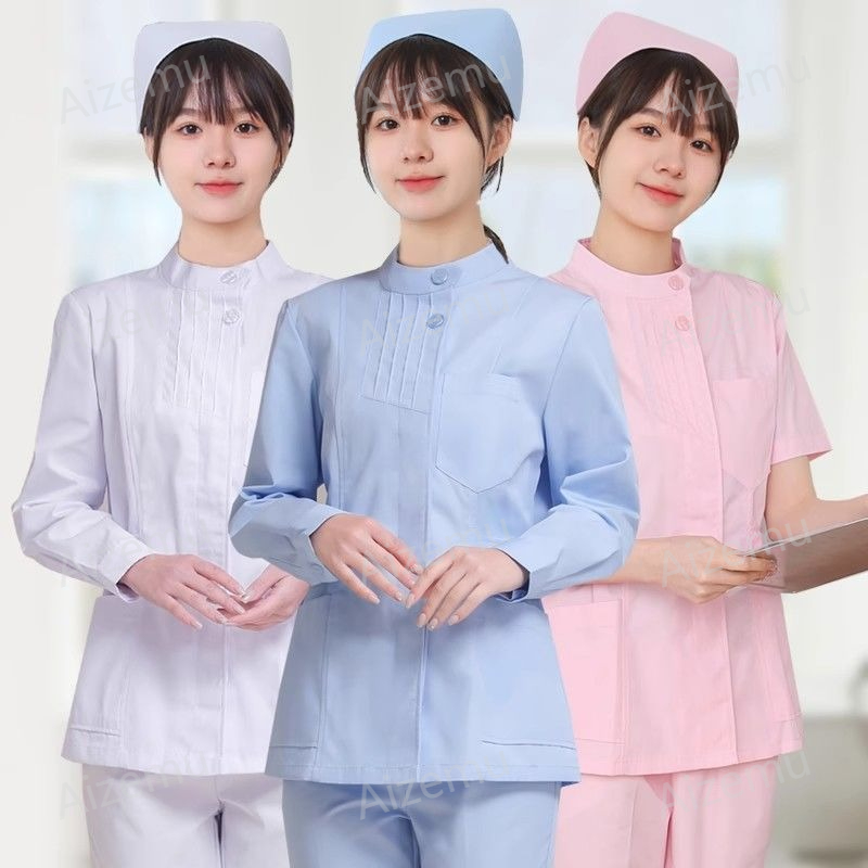 Uniforme de Enfermera Rosa de  - Medical Lab Logo reseña y precio
