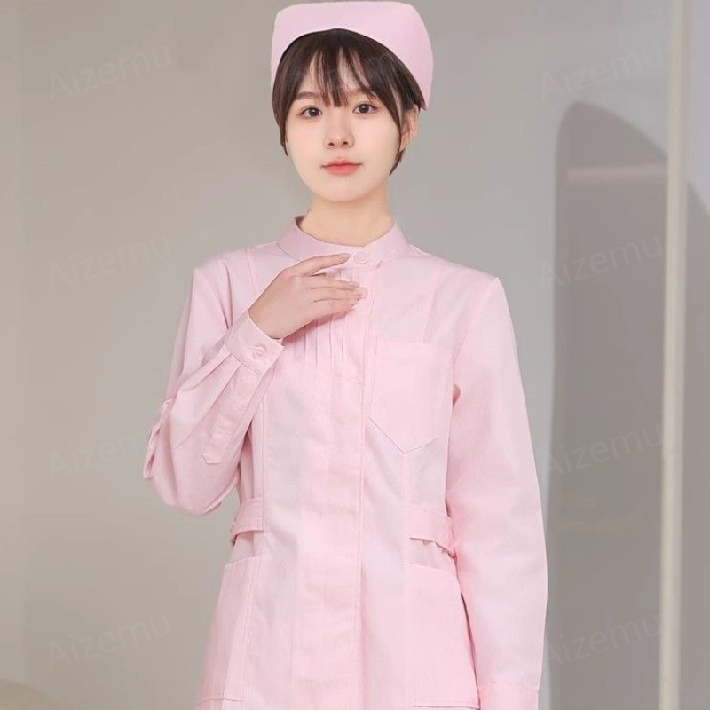 Uniforme de Enfermera Rosa de  - Medical Lab Logo reseña y precio