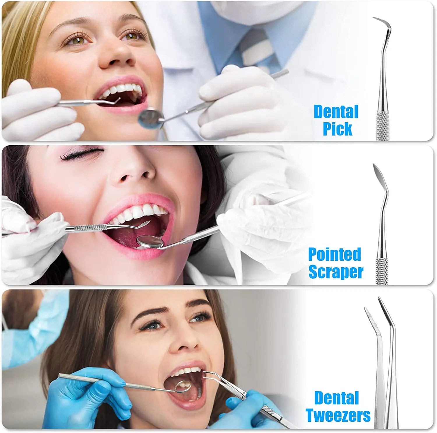 Herramientas de limpieza de de - Dental Mirror Probe reseña y precio