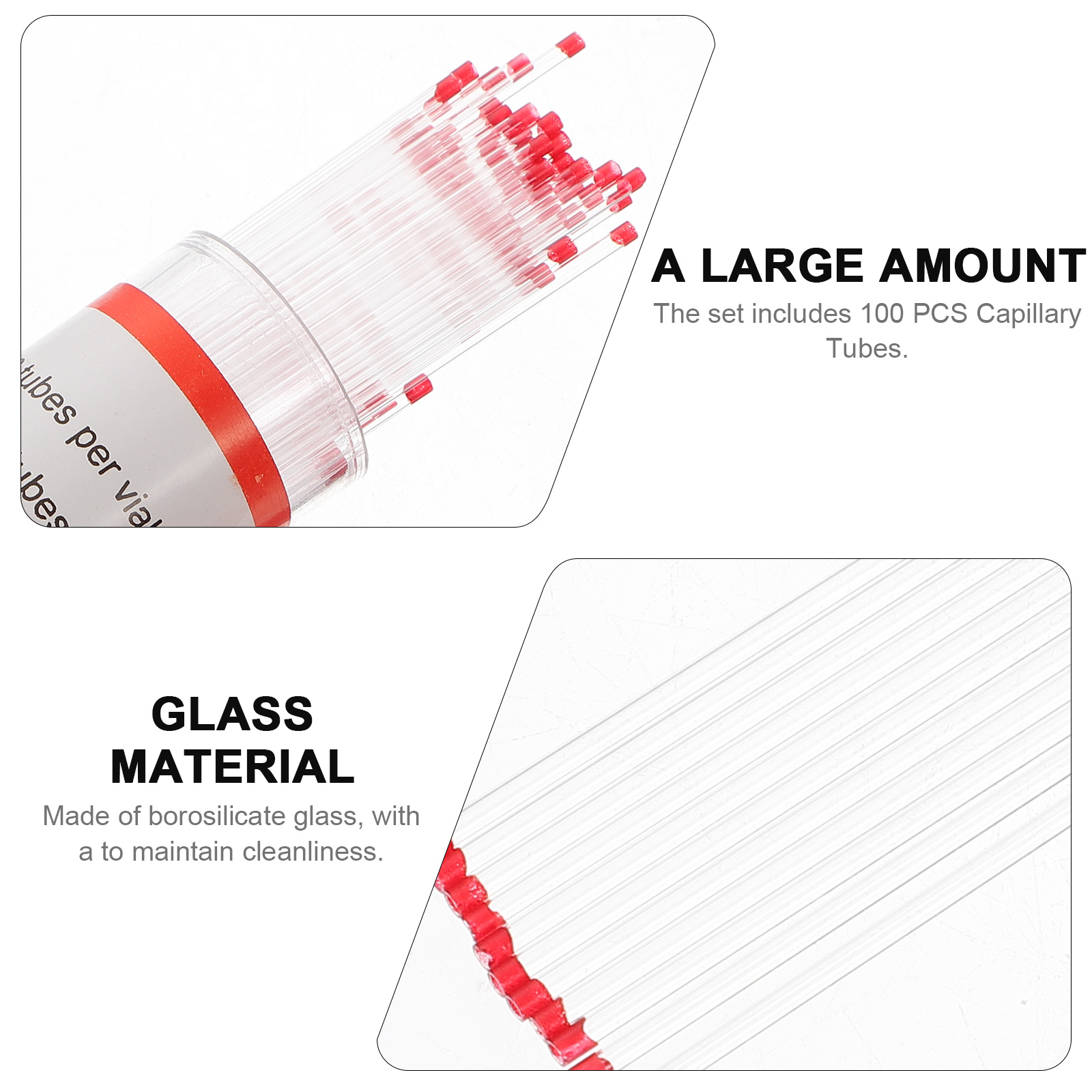 Tubo capilar de vidrio de 75mm - Medical Lab And Science reseña y precio
