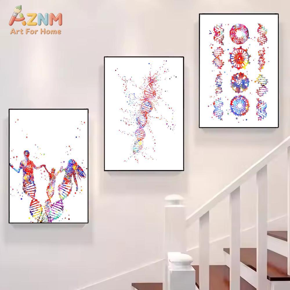 AZNM Impresión en lienzo de AD - Medical Lab And Science reseña y precio