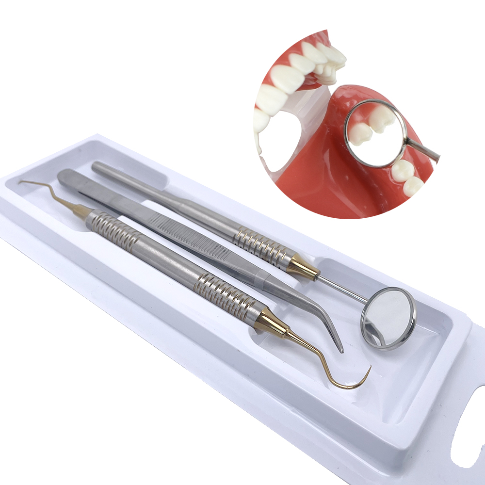 Kit de sonda y espejo bucal De - Dental Mirror Probe reseña y precio