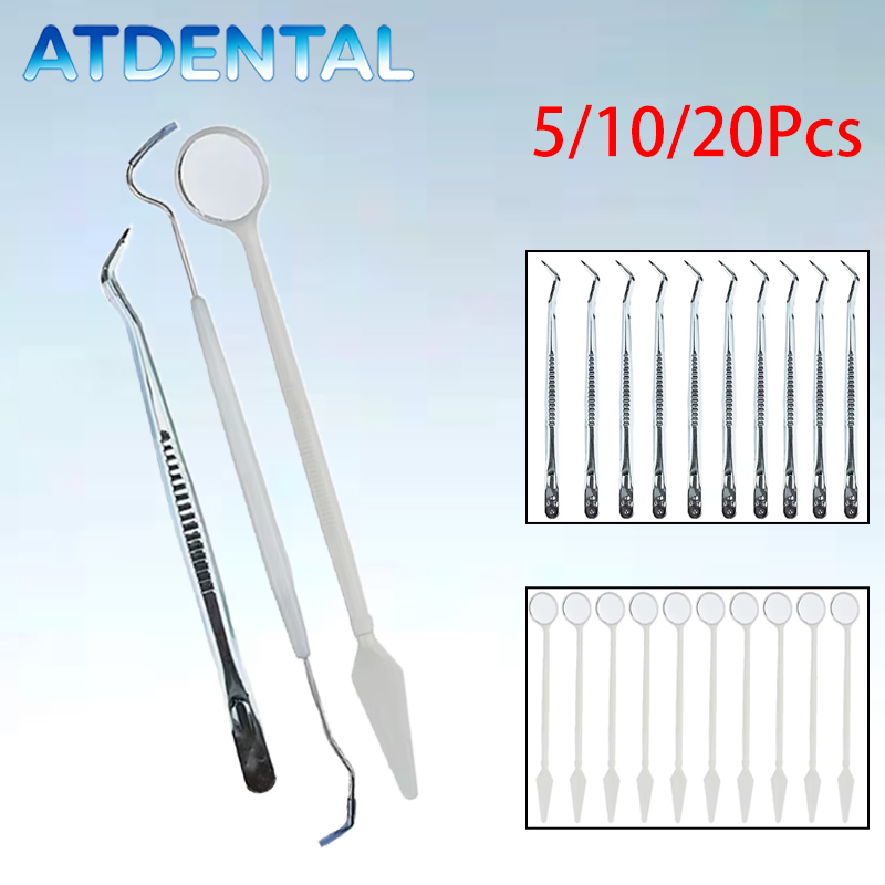 Kit Dental desechable de 5/10/ - Dental Mirror Probe reseña y precio