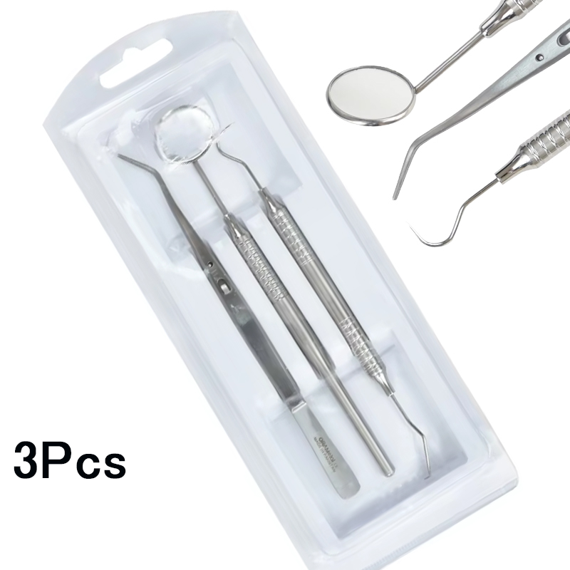 Kit de 3 Piezas de Espejo Dent - Dental Mirror Probe reseña y precio