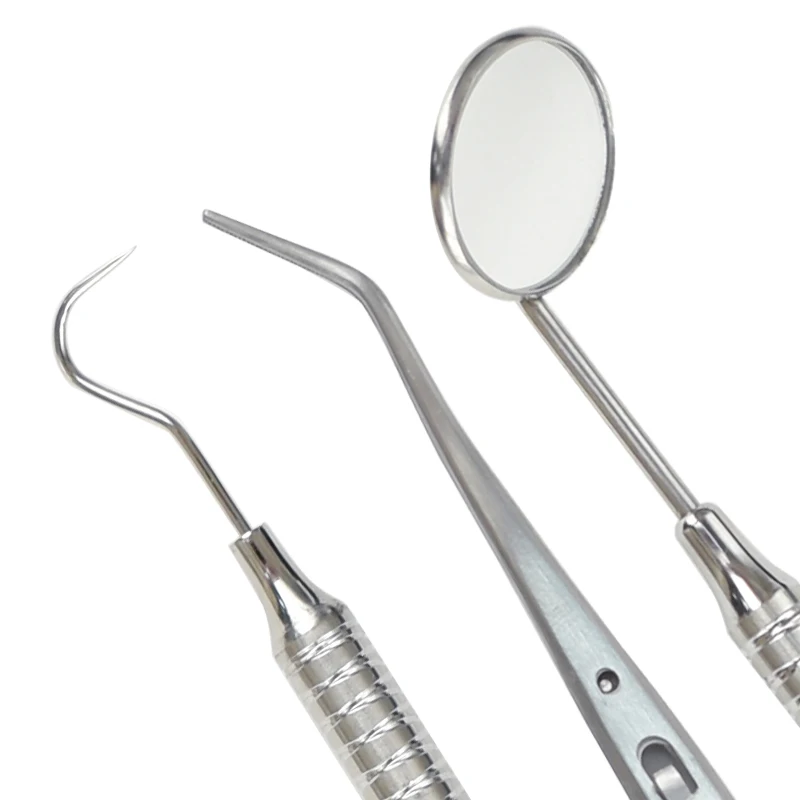 Kit de 3 Piezas de Espejo Dent - Dental Mirror Probe reseña y precio