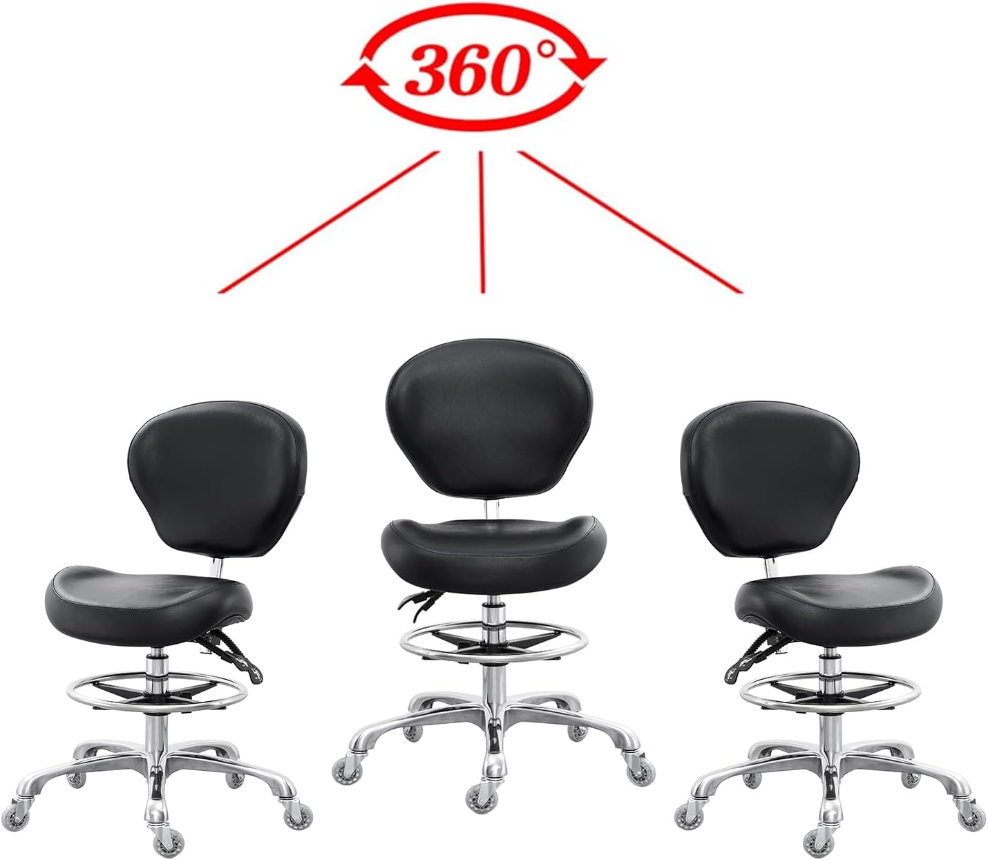 Silla de Dibujo con Respaldo A - Medical Lab Chair reseña y precio