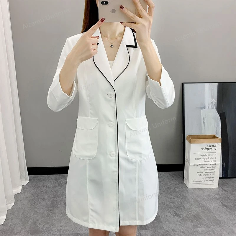 Uniformes cortos de Spa para m - Medical Lab Logo reseña y precio