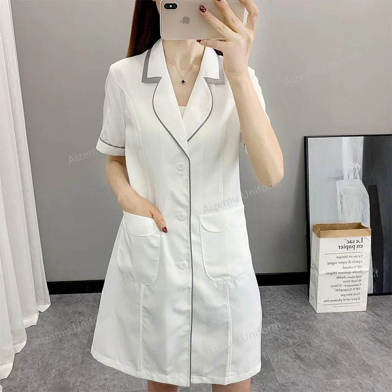 Uniformes cortos de Spa para m - Medical Lab Logo reseña y precio